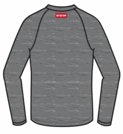 CCM Long-Sleeve Loose Fit Top For Men -Hockey Supremacy 226bmtl 0005 performance long sleeve loose fit top backview