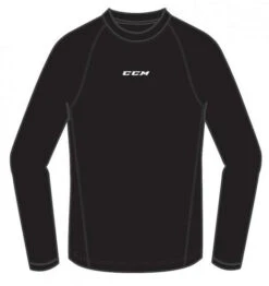 CCM Long-Sleeve Loose Fit Top For Men -Hockey Supremacy ccm athletic loose fit long sleeve top black 1